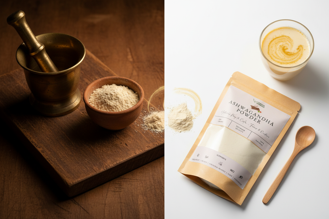 Your Doctor Calls It an Adaptogen. Your Dadi Called It Ashwagandha. They're Talking About the Same Thing.