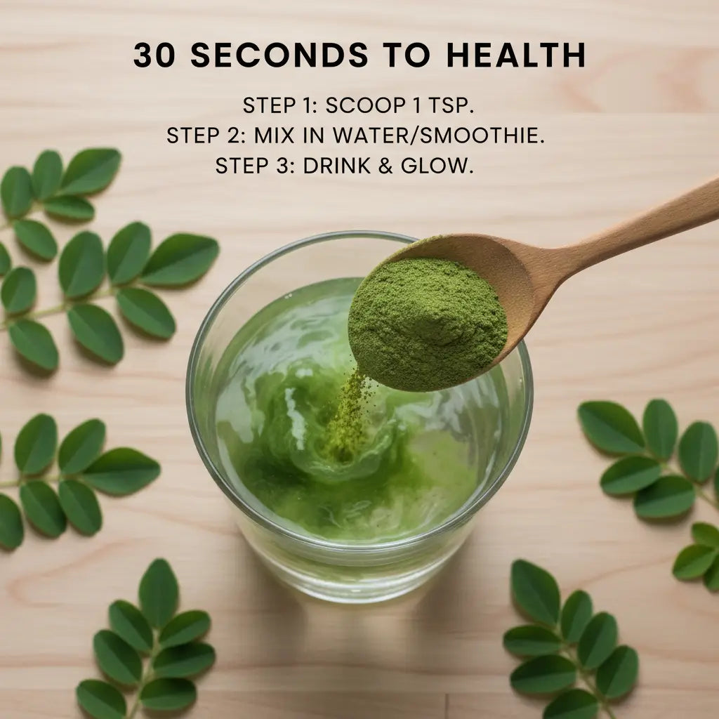 How to use Moringa Powder
